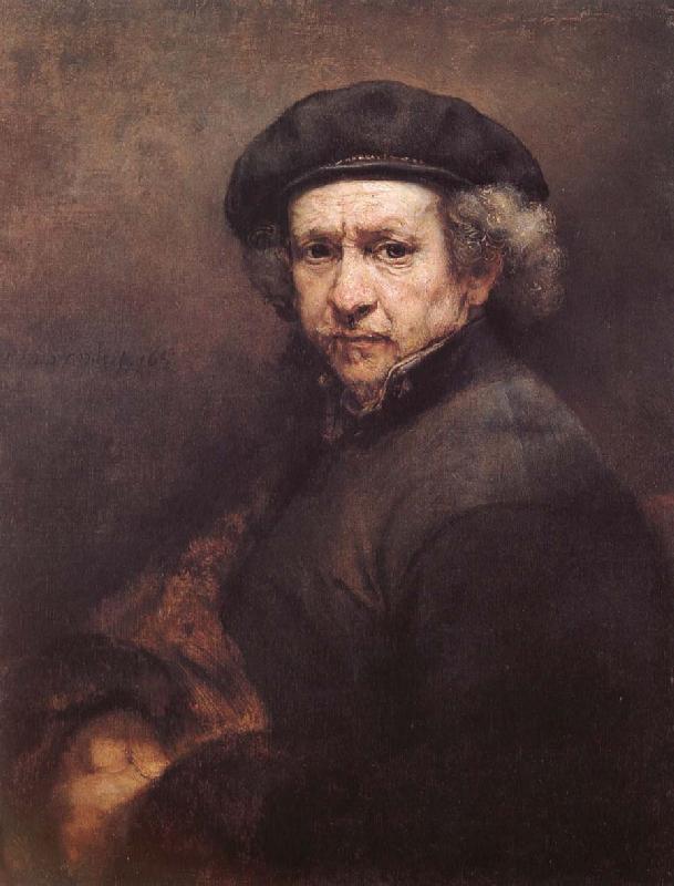 Rembrandt Harmensz Van Rijn Self-Portrait oil painting image